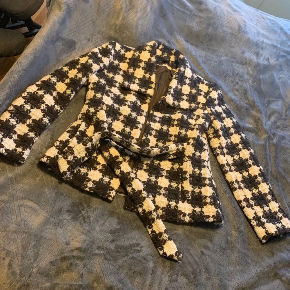 Patterned Quilted Jacket